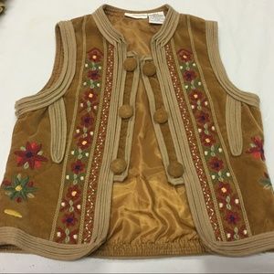 MARY KATE AND ASHLEY Girls SM 6/6X Bohemia Vest